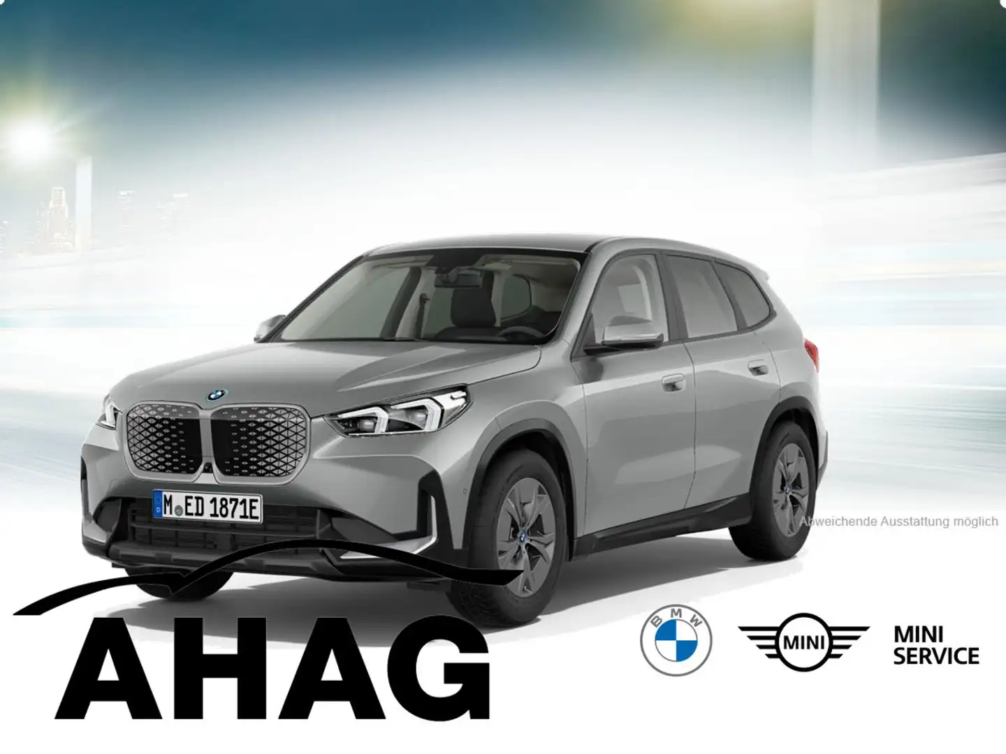 BMW iX1 xDrive30 Head-Up Adaptives Fahrwerk Silber - 2