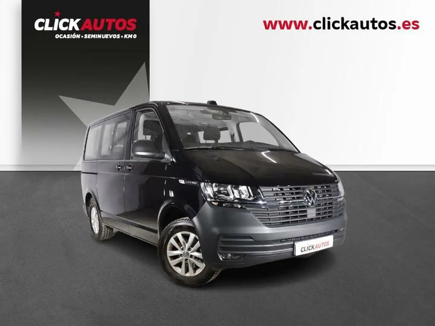 Volkswagen T5 Caravelle 2.0 TDI 110CV Origin 9Plazas Schwarz - 2