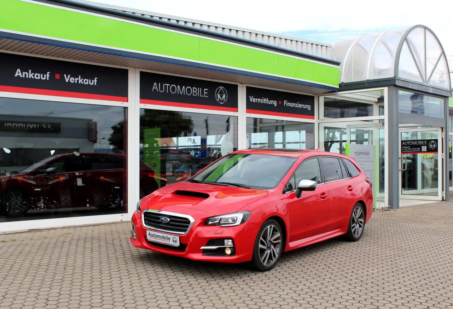 Subaru Levorg Sport 4x4,1-Hand,TÜV NEU,SHZ. Kırmızı - 1