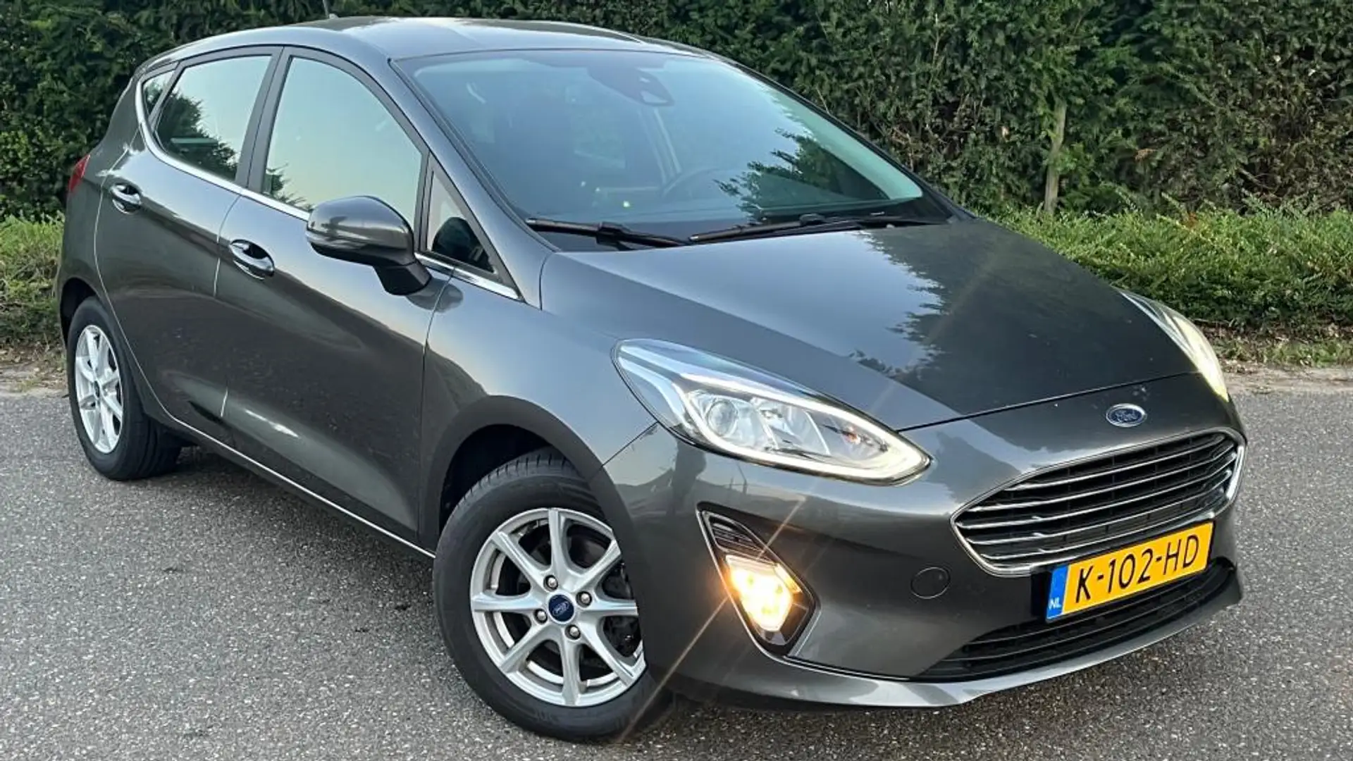 Ford Fiesta 1.0 EcoBoost Titanium l Automaat l NAP l 1e Eigena Grijs - 2