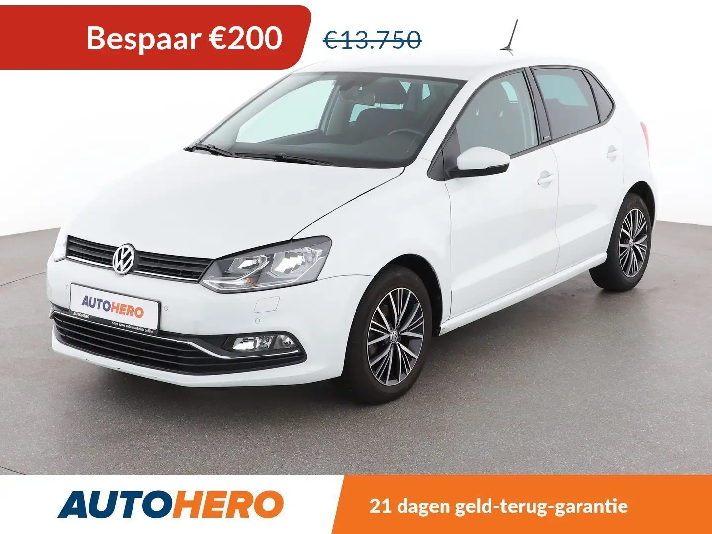 Volkswagen Polo 1.2 TSI Allstar BlueMotion Tech Wit - 1
