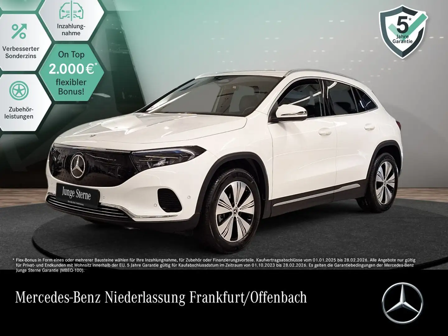 Mercedes-Benz EQA 250 PROG+ADVANCED+KAMERA+SPUR Weiß - 1