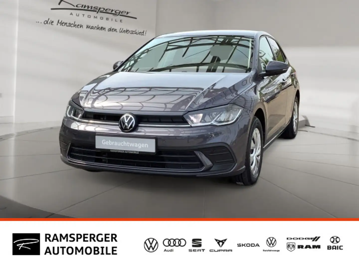 Volkswagen Polo 1.0 TSI DSG Life ACC LED APP Side SHZ PDC Grau - 1