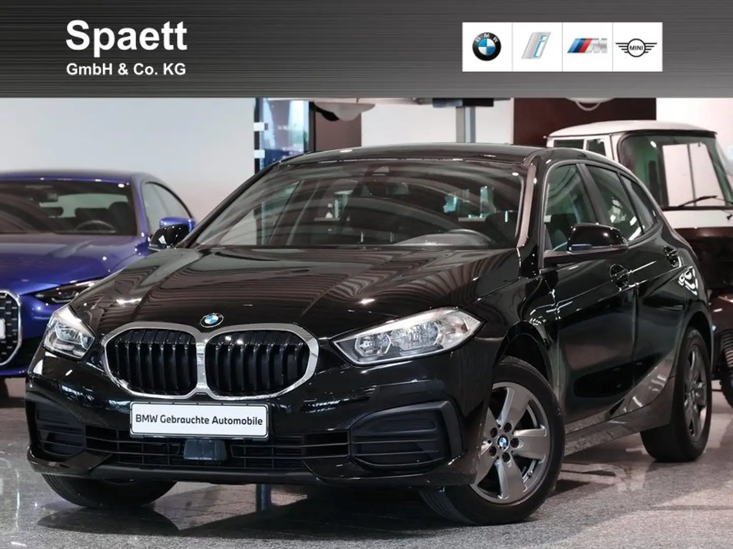 BMW 118 d Adv. PDC LivCockp. Shz Schwarz - 1