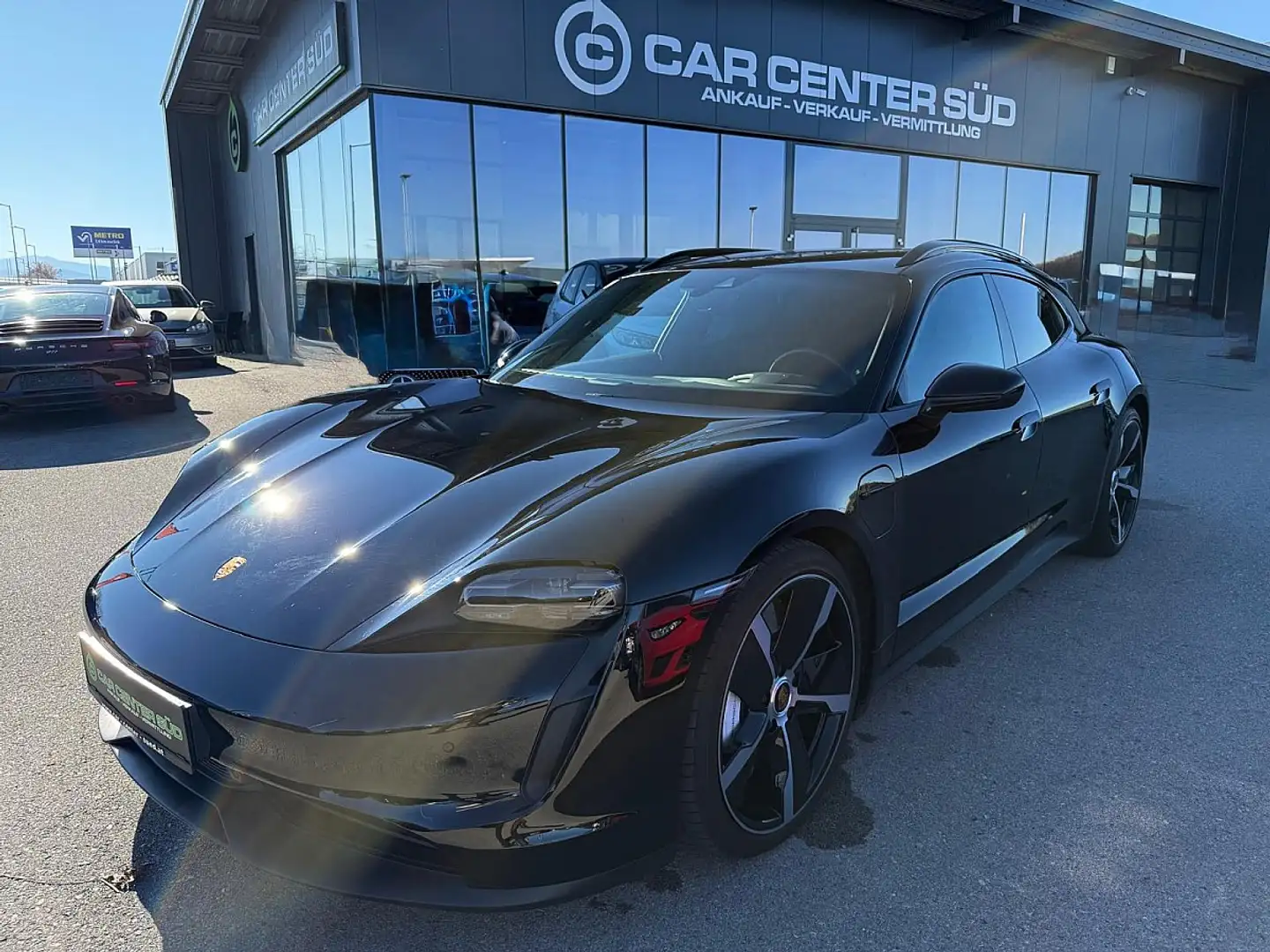 Porsche Taycan 4S Sport Turismo PERFORMANCE-BATTERIE PLUS, VOLL Schwarz - 1