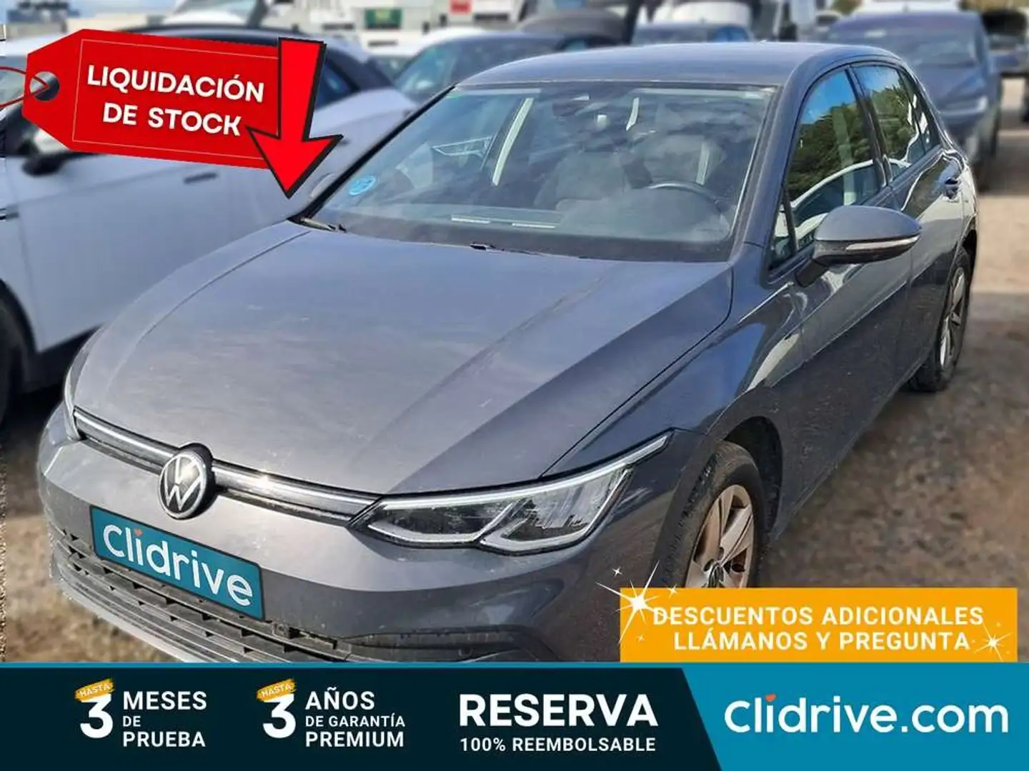 Volkswagen Golf 1.0 TSI 81kW Gris - 1