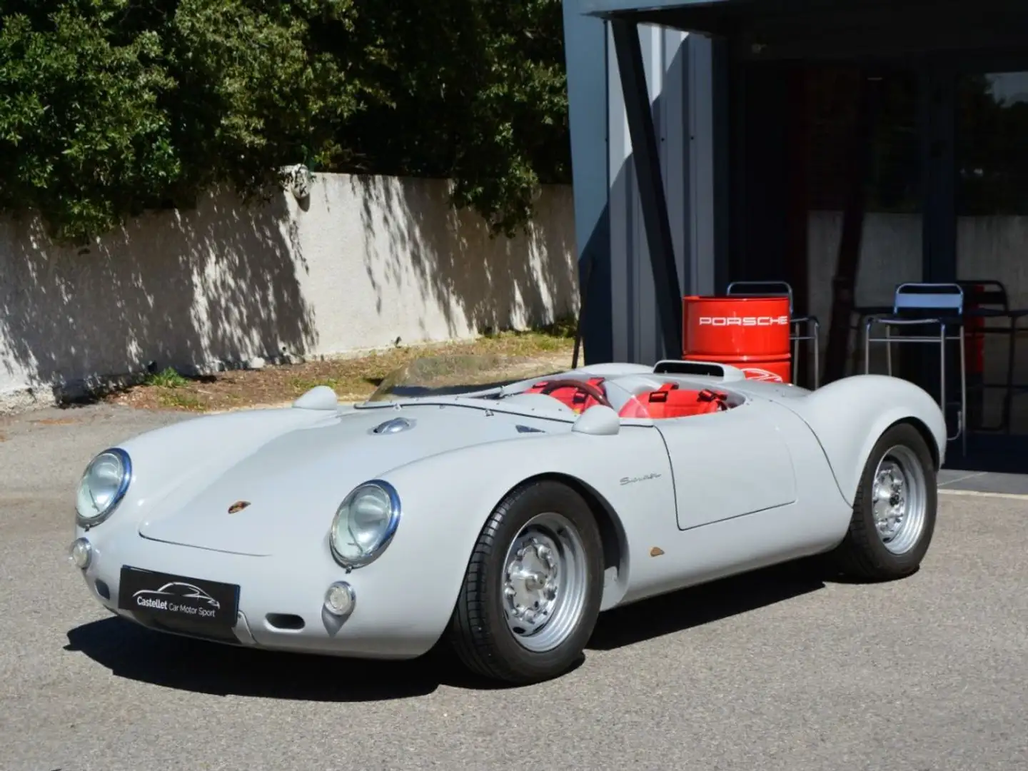 Porsche 550 Spyder inspiration 170 cv Gris - 2