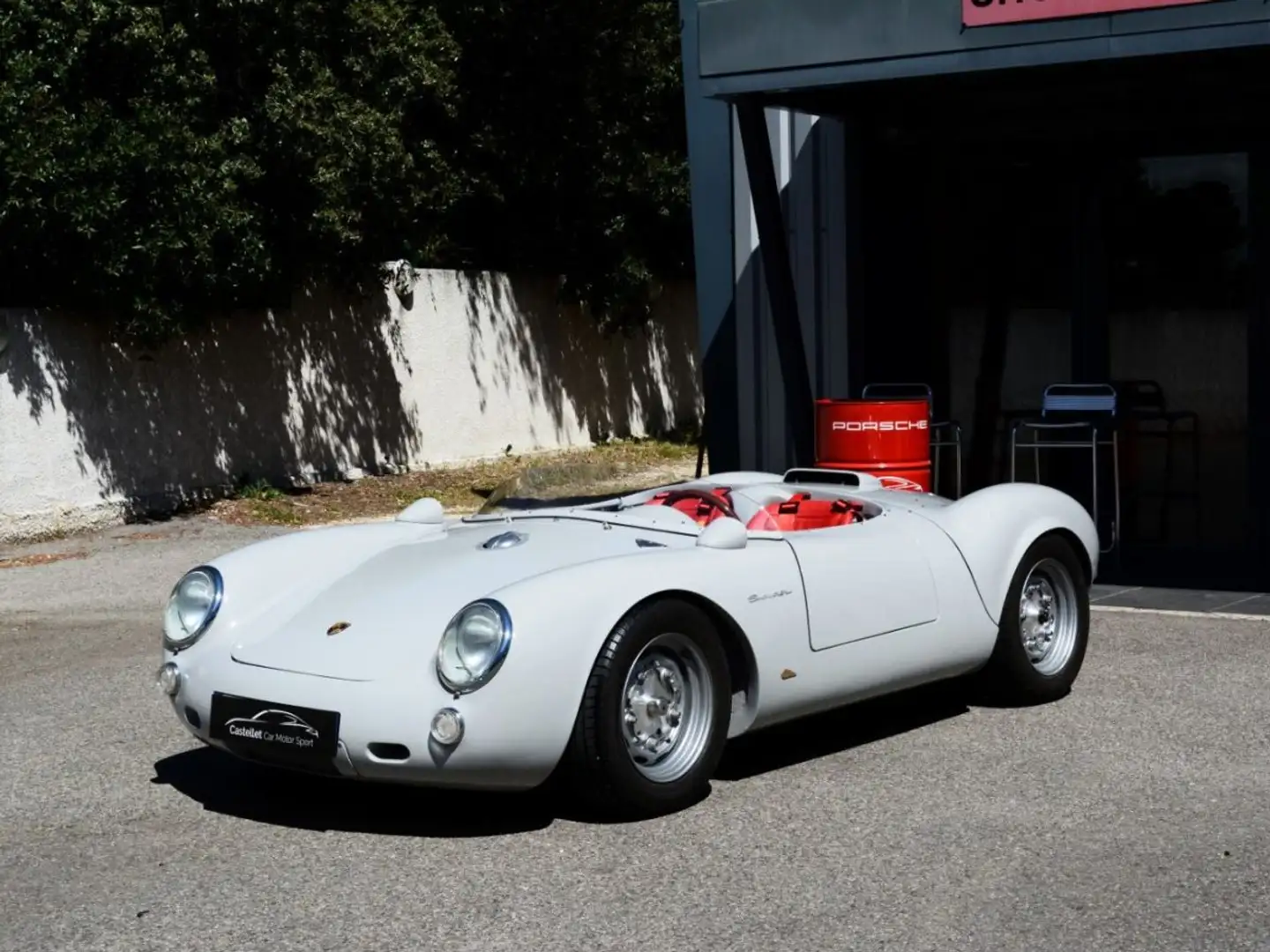 Porsche 550 Spyder inspiration 170 cv Gris - 1