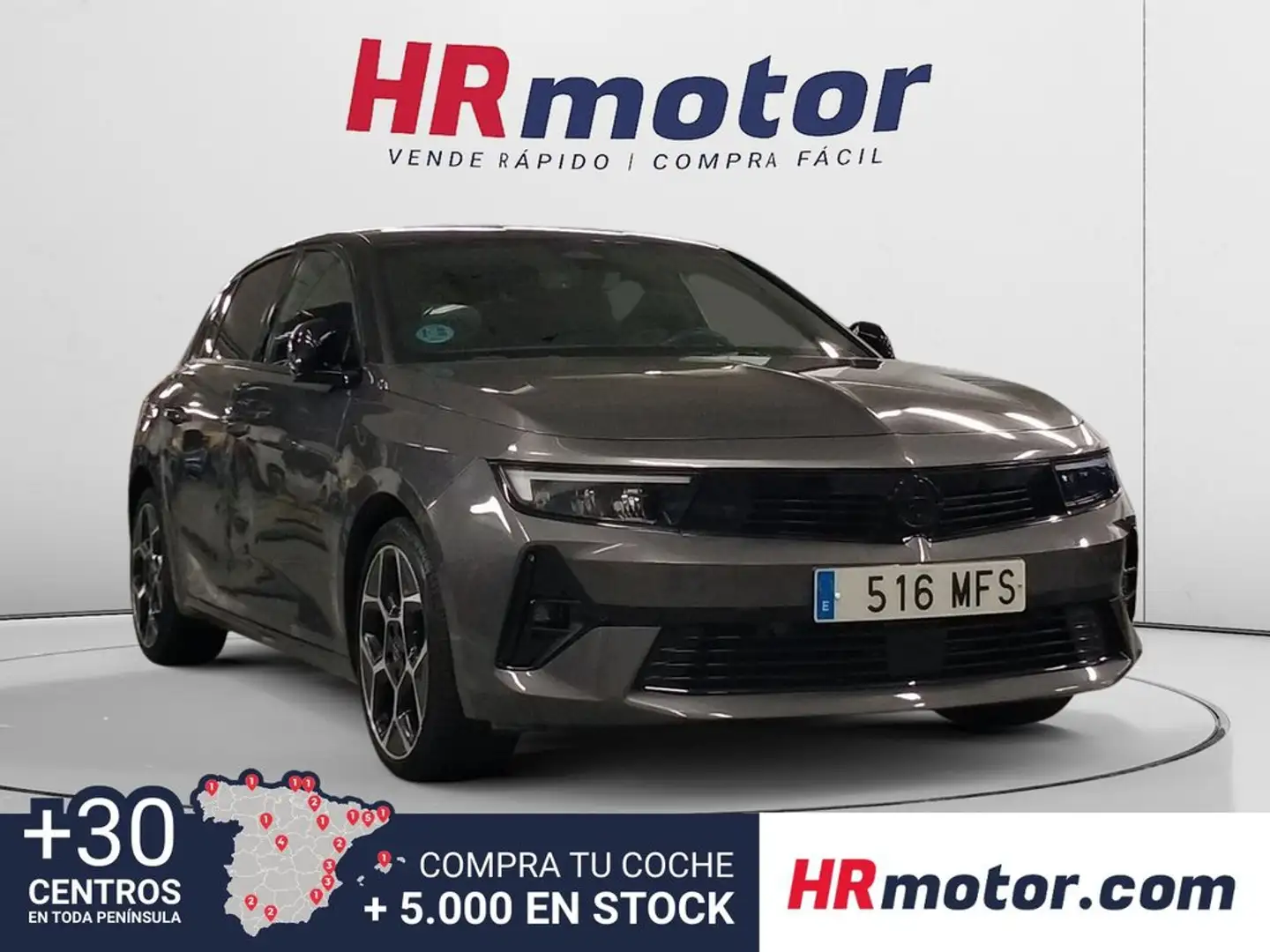 Opel Astra GS Line Gris - 1