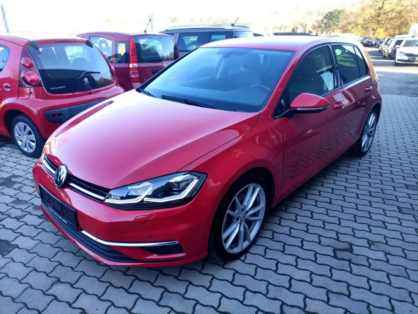 Volkswagen Golf Golf Highline 2,0 TDI 4Motion Highline Rouge - 2