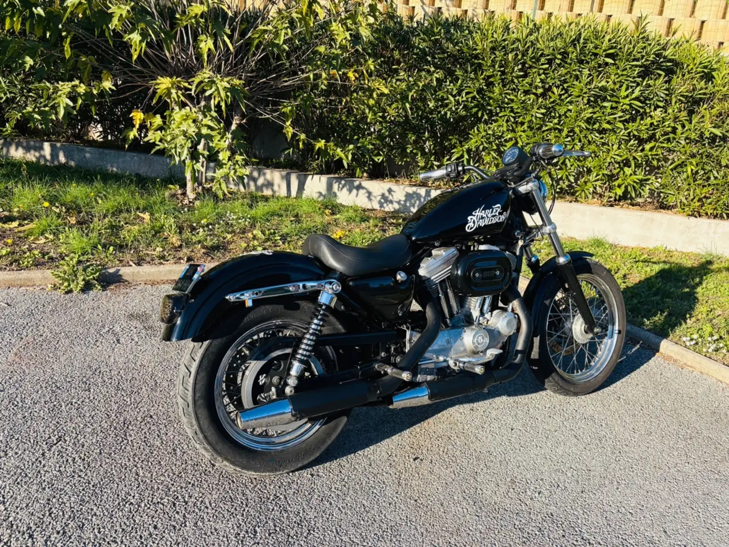 Harley-Davidson Sportster 883 A CARBU Noir - 2