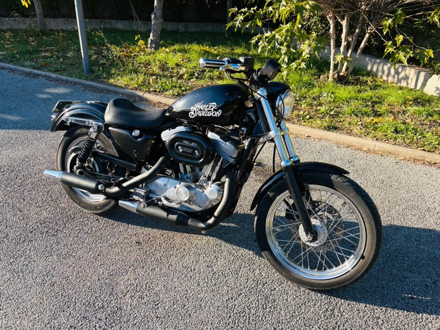 Harley-Davidson Sportster 883 A CARBU Noir - 1