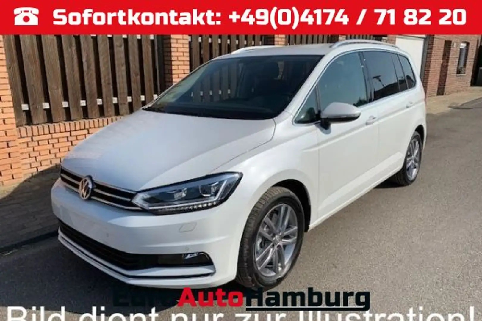 Volkswagen Touran 1.5 TSI ACT Limited DSG7 Weiß - 1