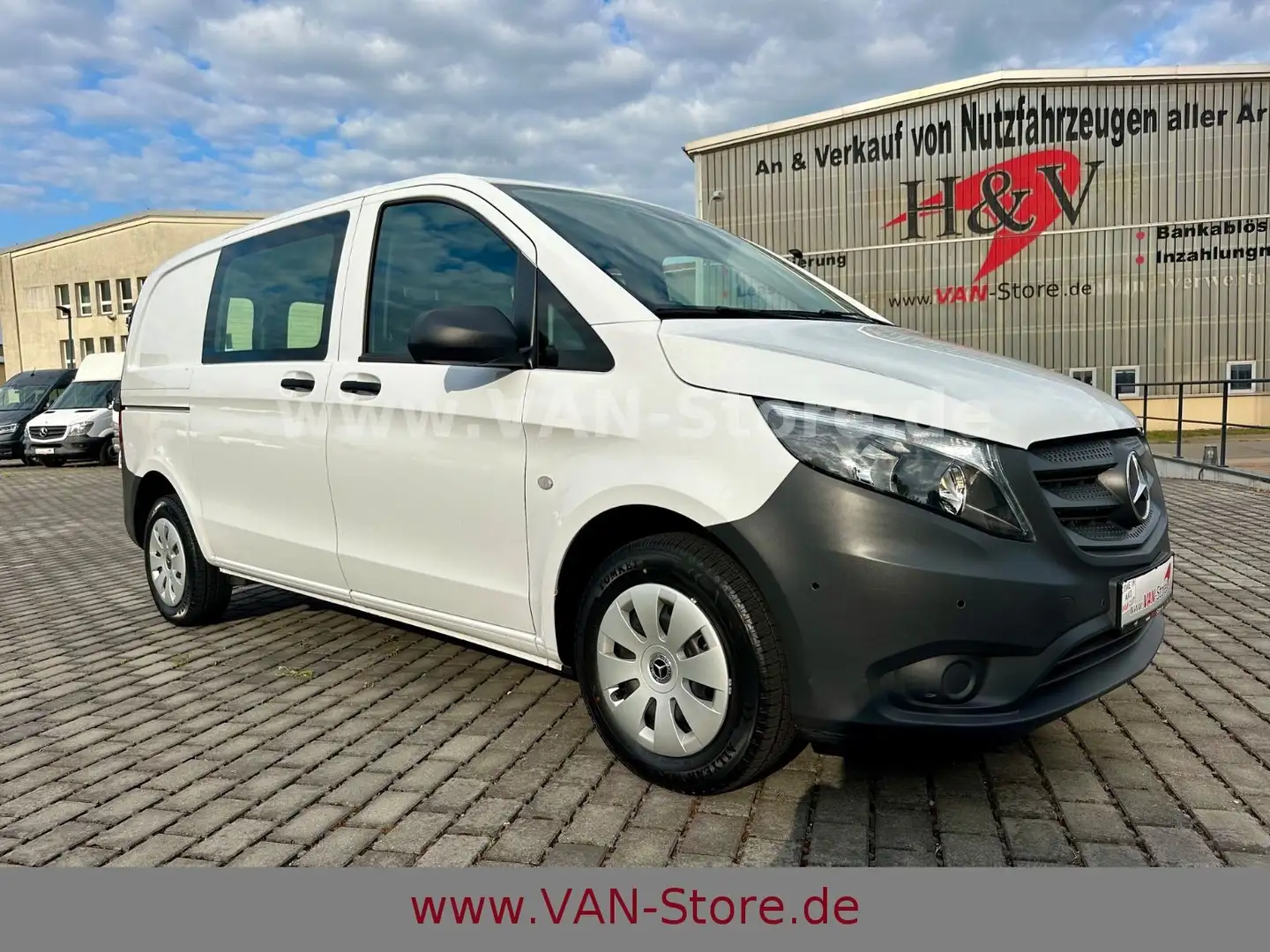Mercedes-Benz VITO 116 CDI MIXTO COMP/AUT/KLIMA/NAV/DAB/STHZG Weiß - 2
