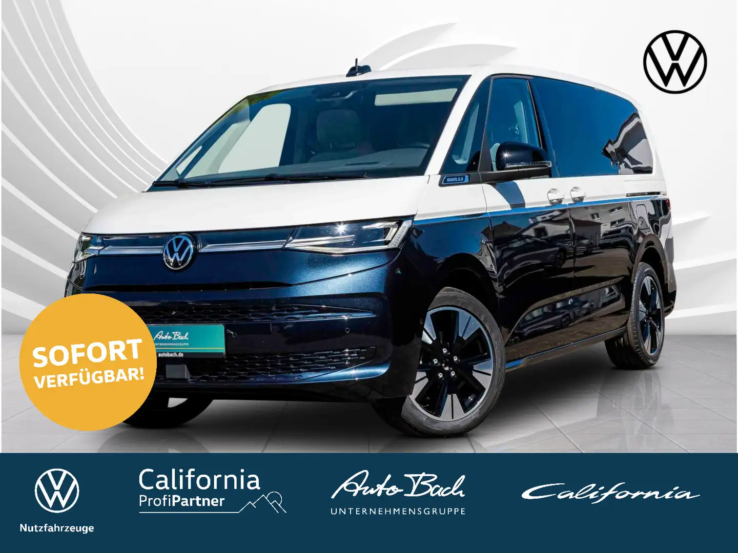 Volkswagen T7 Multivan T7 Multivan Style 2,0l TDI lang | Head-Up | DCC Weiß - 1