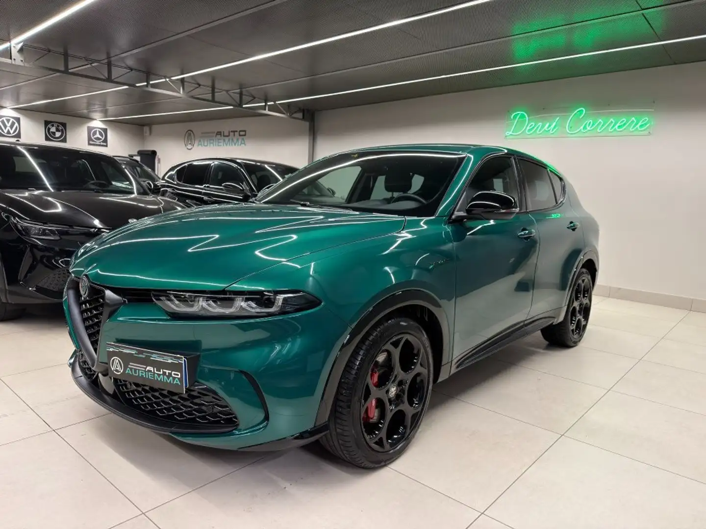Alfa Romeo Tonale 1.6 VELOCE TCT6 130 CV KM 13000 PARI AL NUOVO Verde - 1