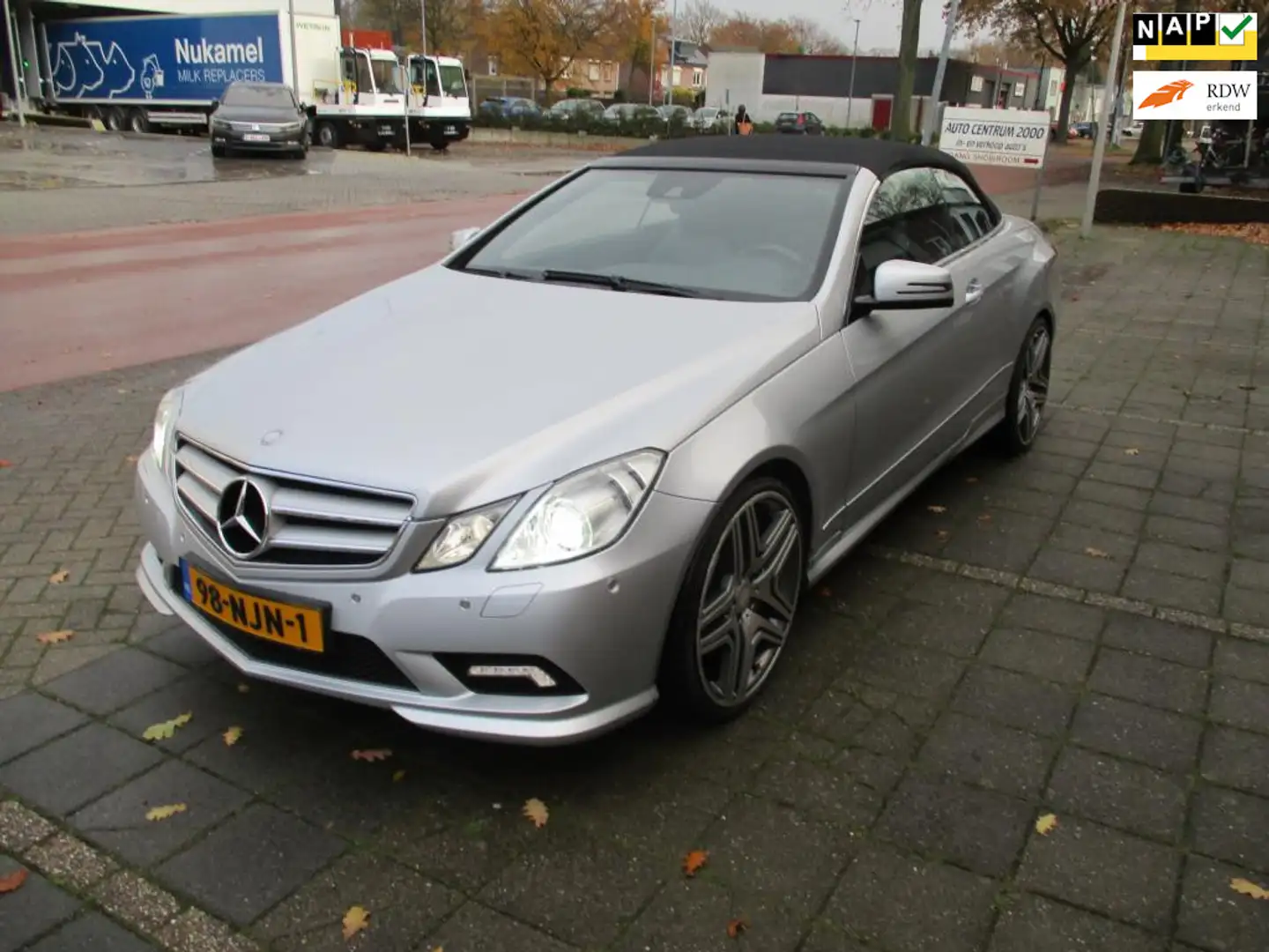 Mercedes-Benz E 350 Cabrio CGI Avantgarde amg uitv Grijs - 1