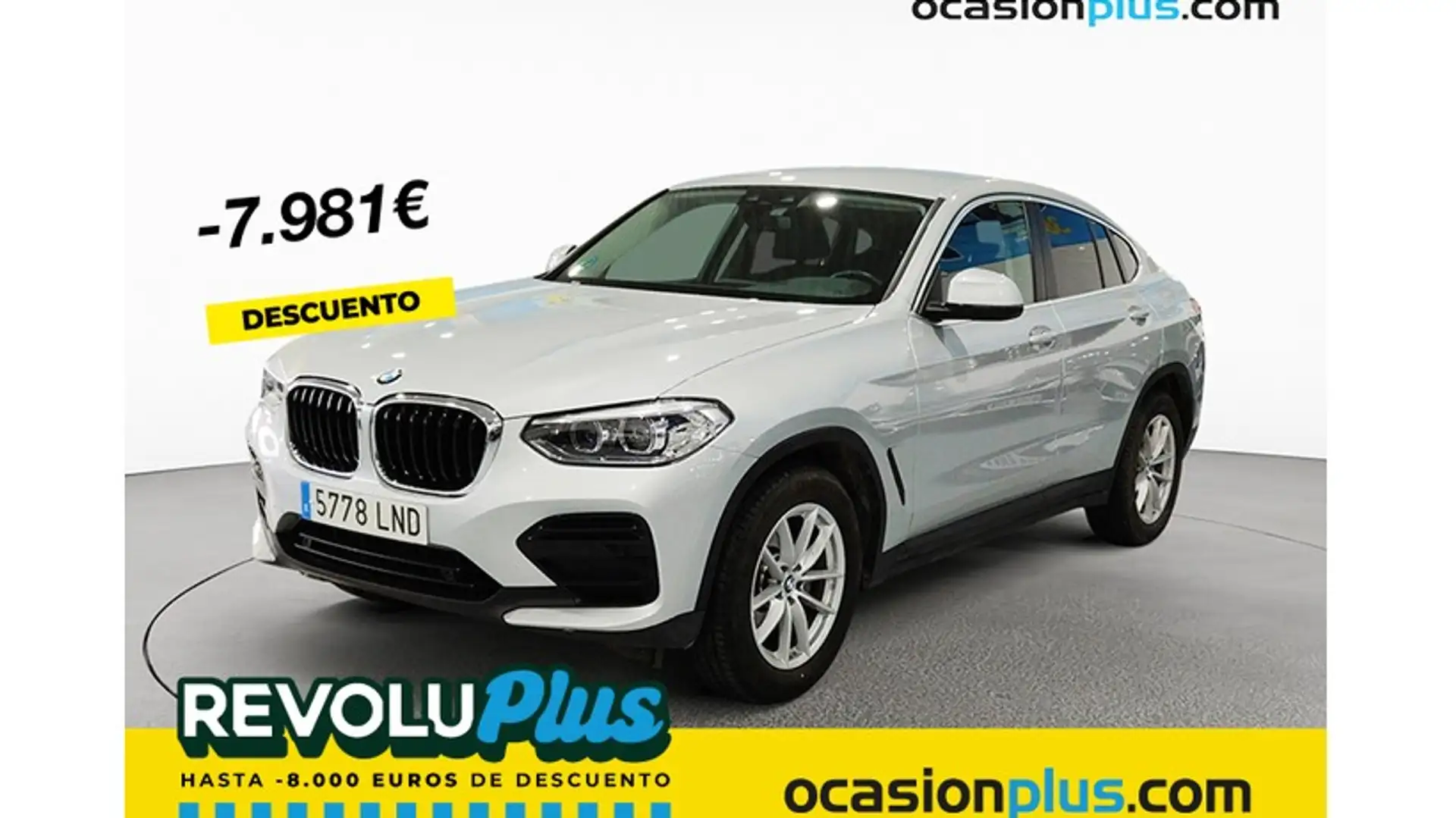 BMW X4 xDrive 20dA Silber - 1