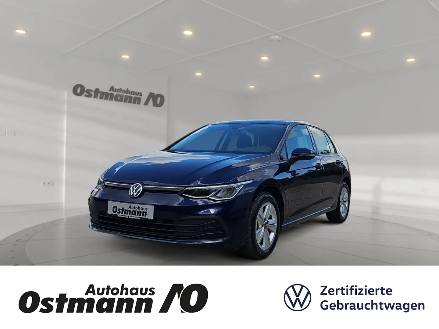 Volkswagen Golf VIII 1.0 TSI Life ACC LED KAM PDC SHZ Blau - 1