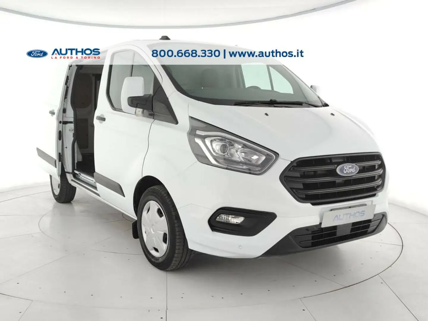 Ford Transit Custom 300 2.0 tdci 130cv Trend L2H1 E6.2 Bianco - 2