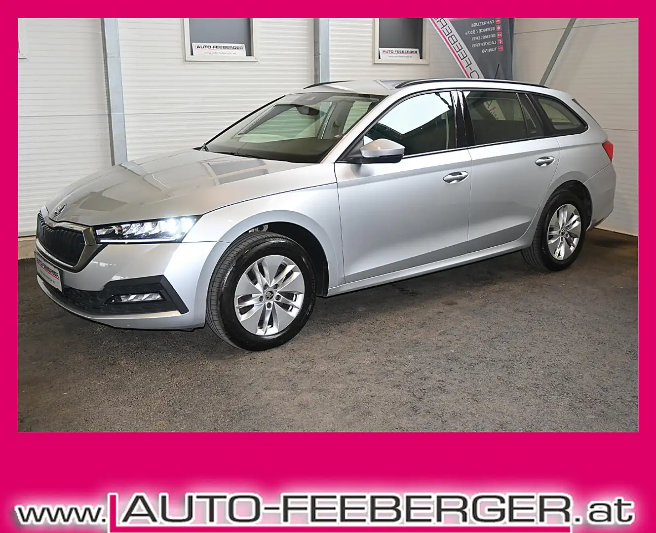 Skoda Octavia Combi 2,0 TDI 4x4 Ambition DSG  LED,APP Connect... Silber - 1