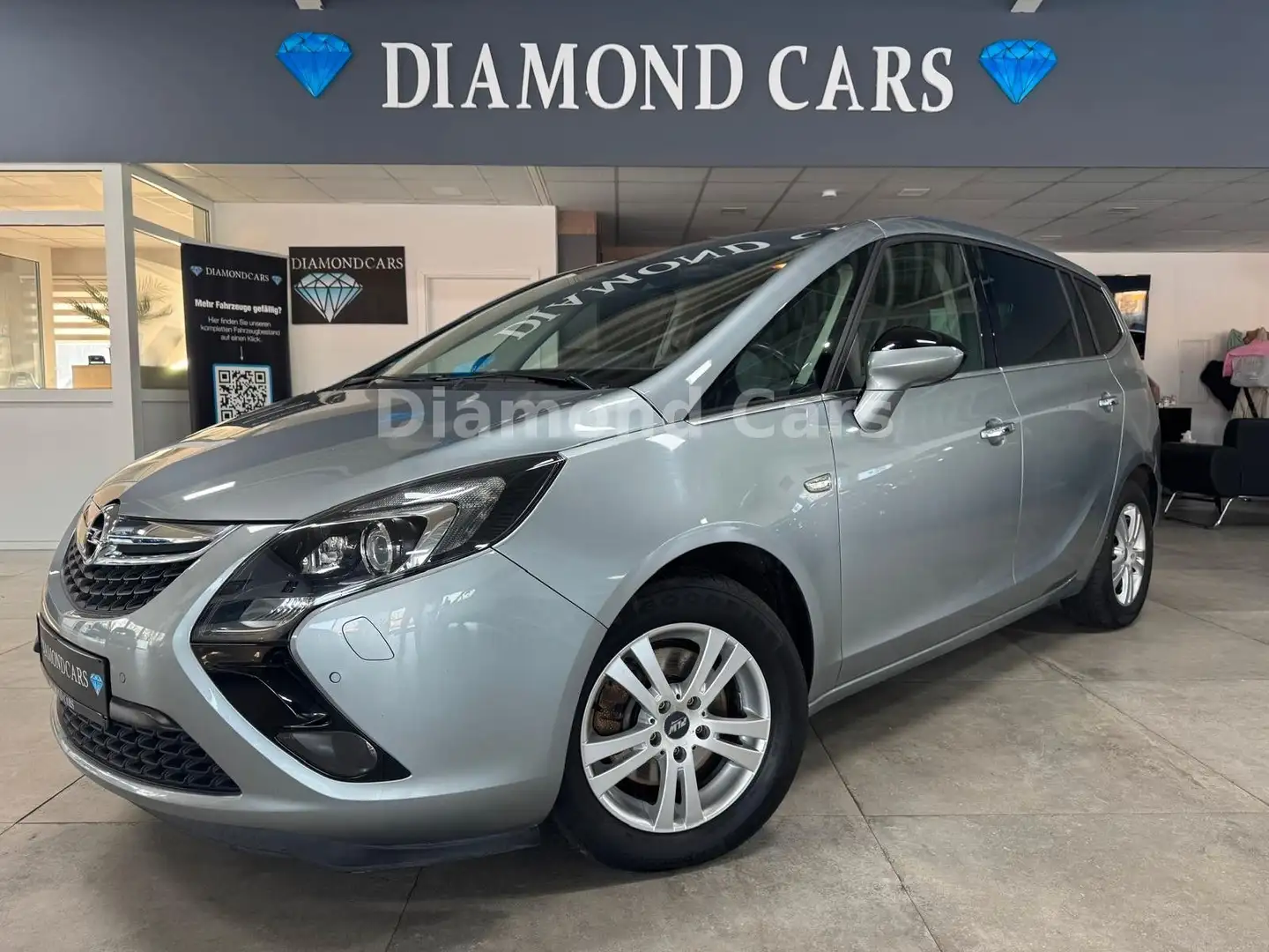 Opel Zafira Tourer *7 - SITZER * NAVI * PANO * Argent - 2