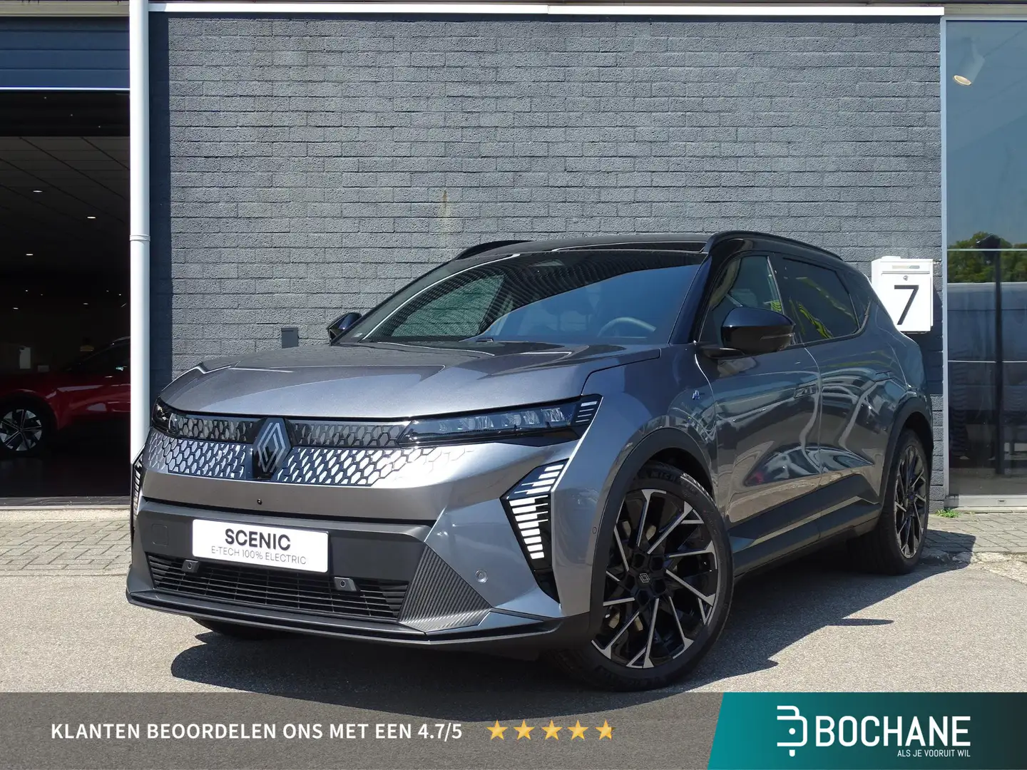 Renault Scenic E-Tech EV87 long range esprit Alpine SOLARBAY PANO Grijs - 1