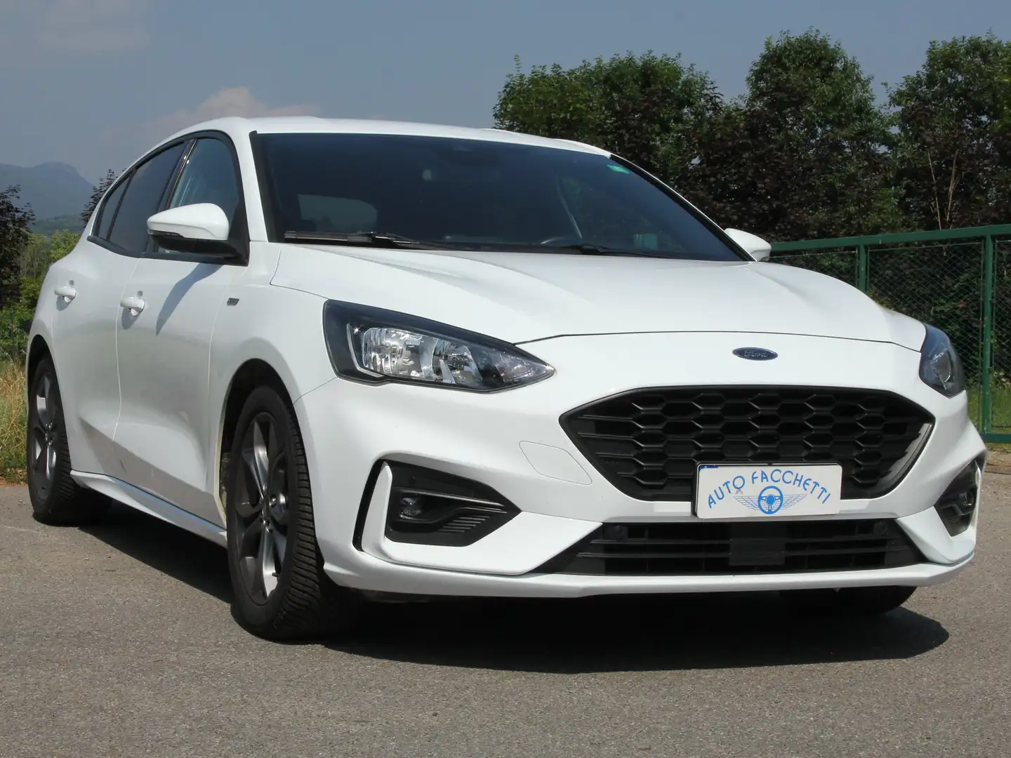 Ford Focus 1.0 eco boost ST-Line s Bianco - 1