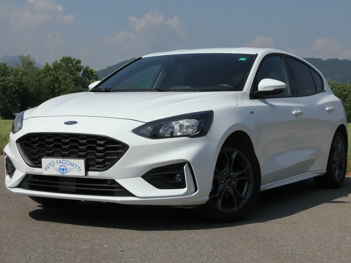 Ford Focus 1.0 eco boost ST-Line s Bianco - 2