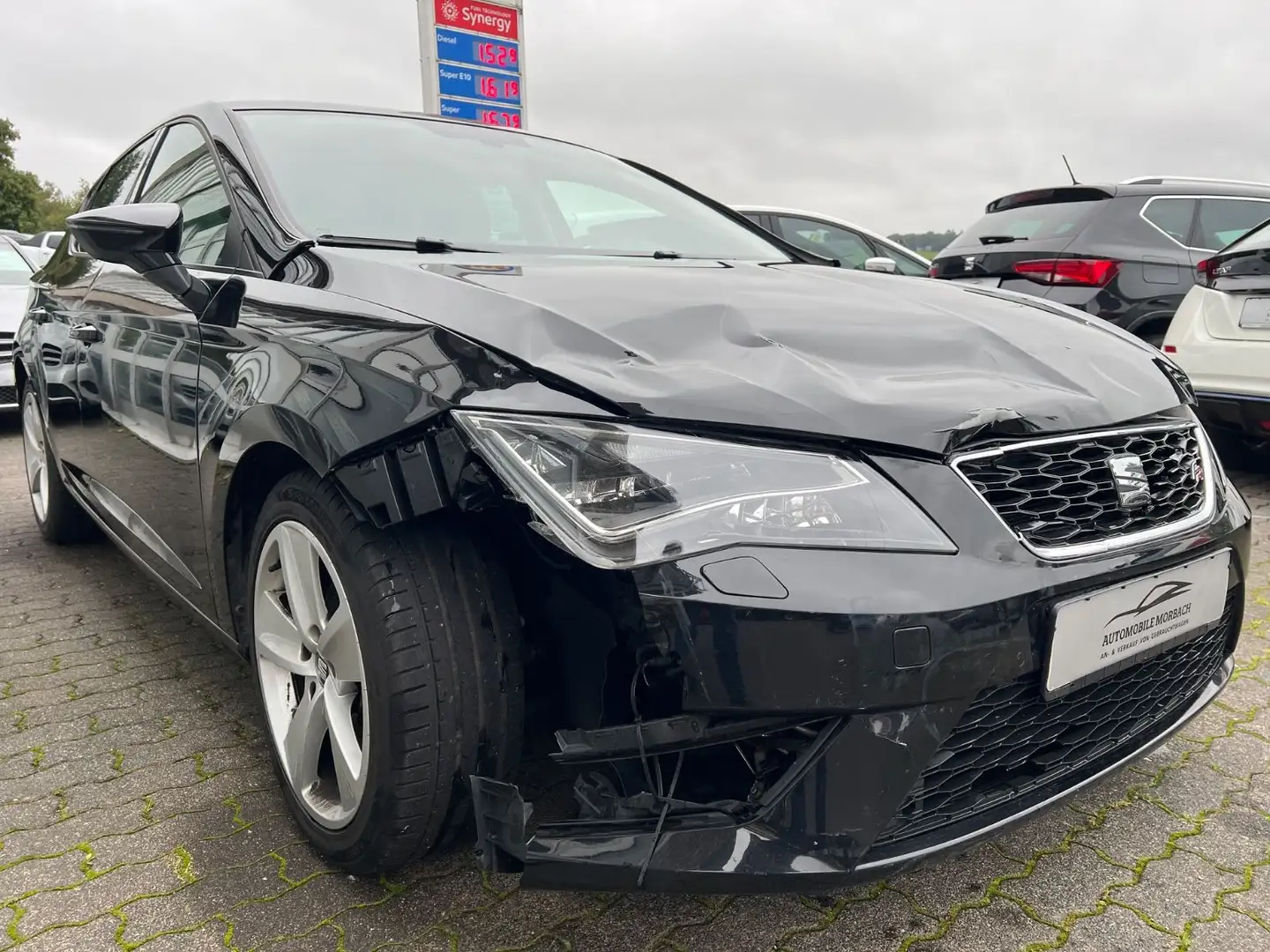 SEAT Leon FR 1.4*LED *NAVI*KLIMAAUT*EURO6*TEILLLEDER* Noir - 2