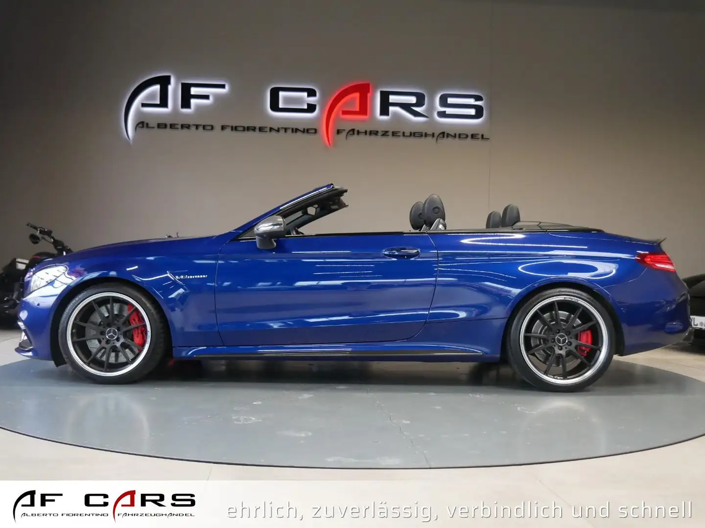 Mercedes-Benz C 63 AMG C 63 AMG S Drivers Sport Abgas Burmester Voll 20" Синій - 2