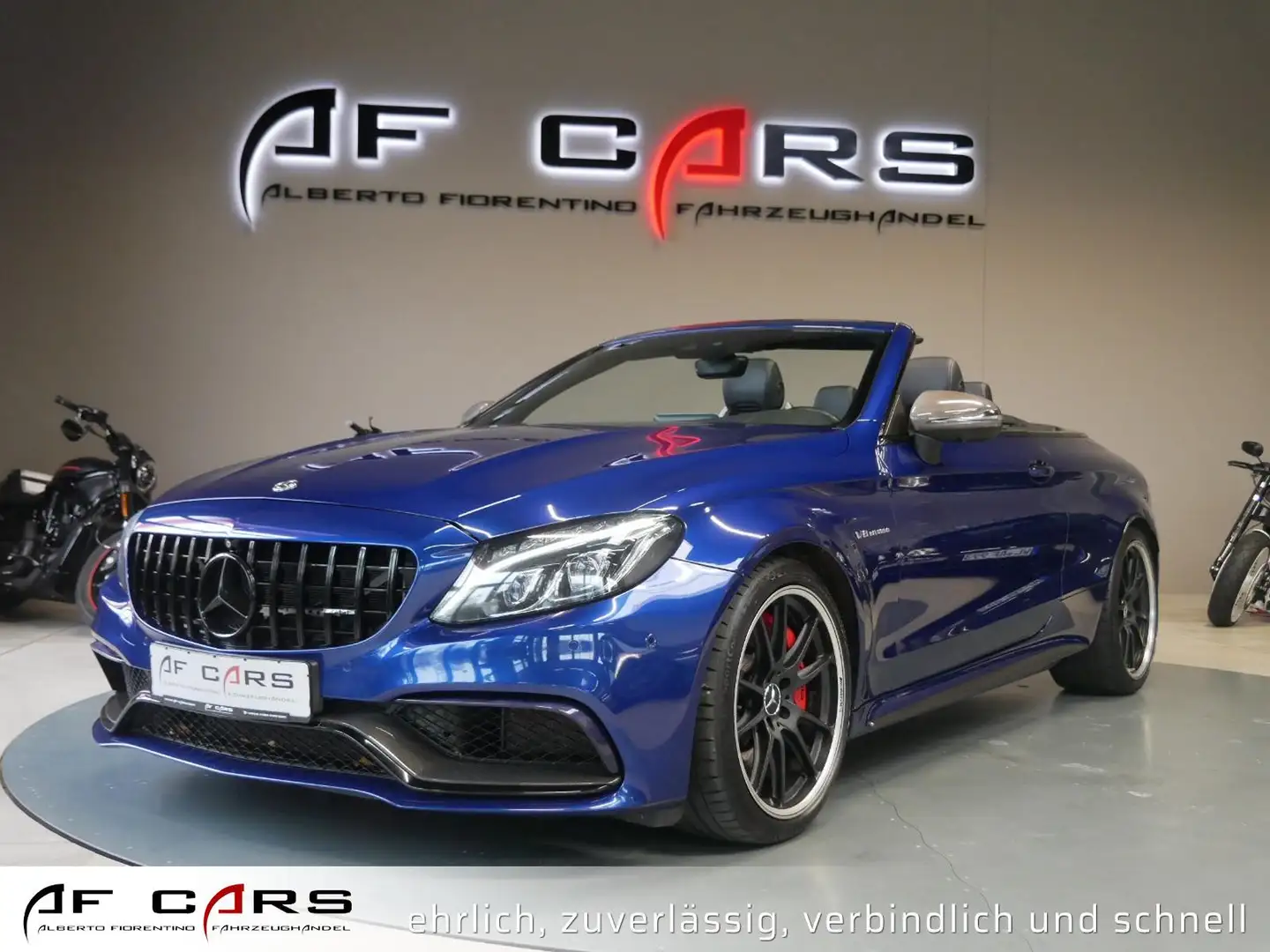Mercedes-Benz C 63 AMG C 63 AMG S Drivers Sport Abgas Burmester Voll 20" Синій - 1