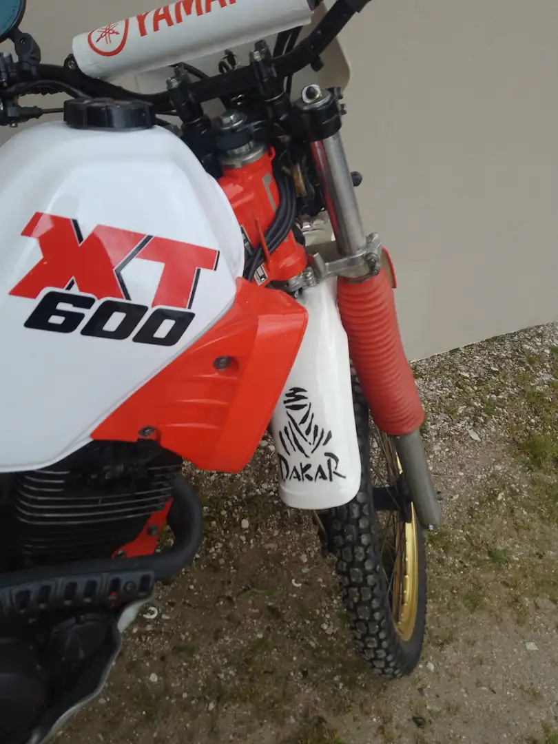 Yamaha XT 600 Weiß - 2