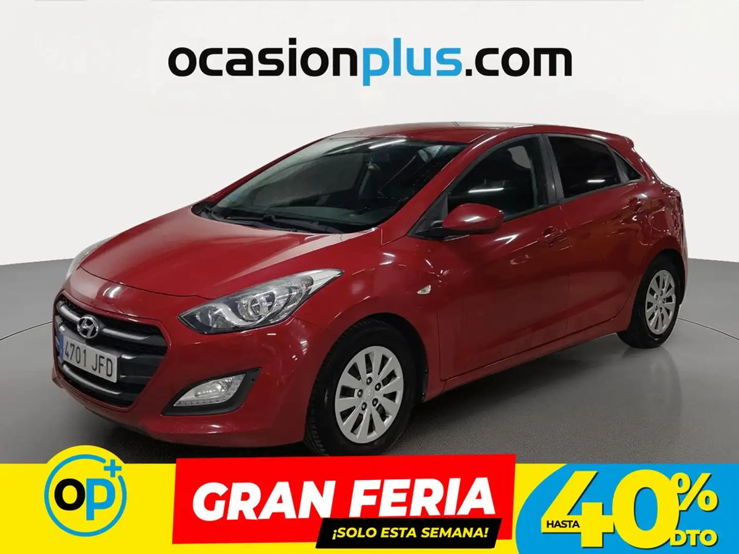 Hyundai i30 1.4CRDi Klass 90 Rojo - 1