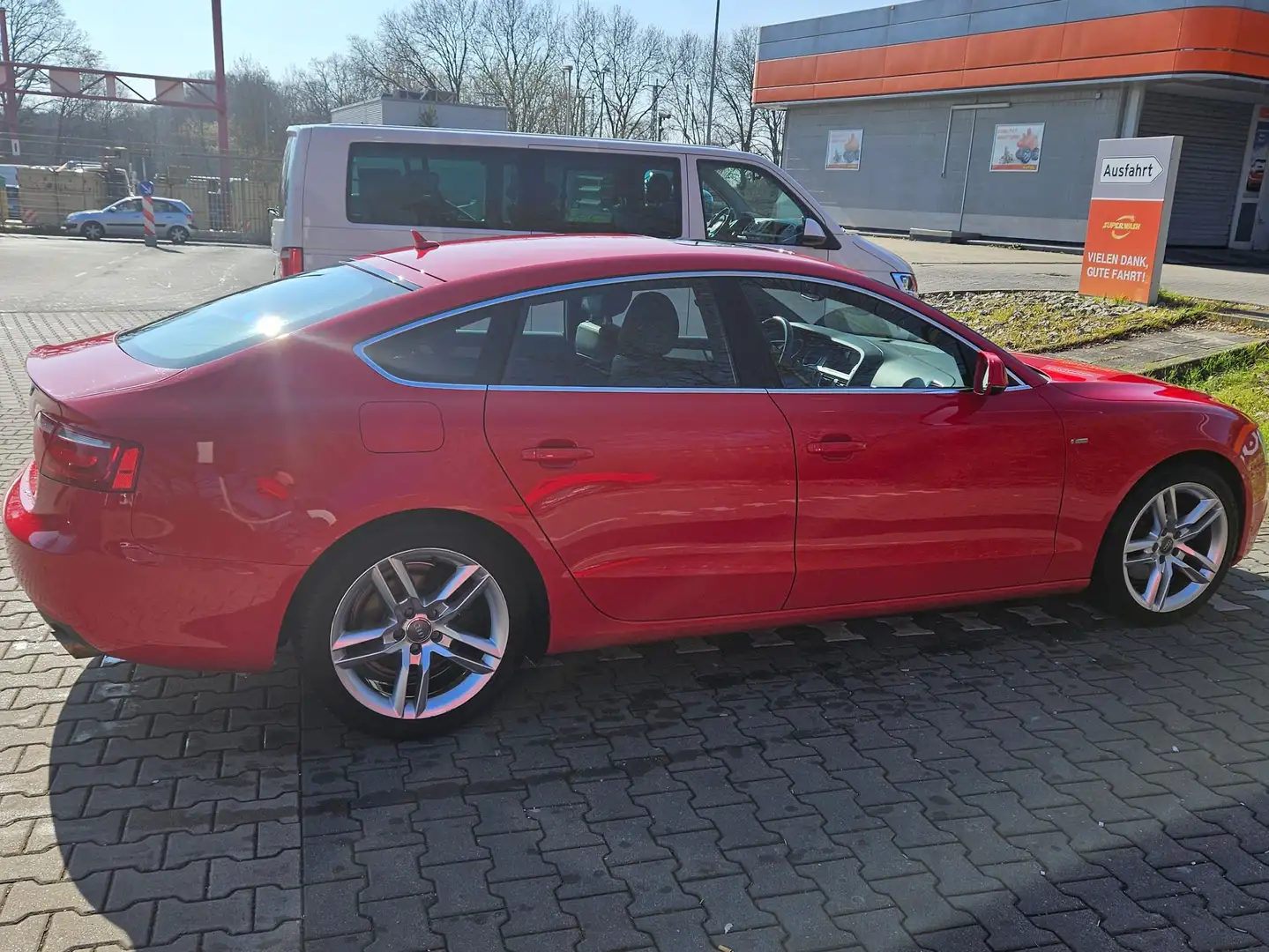 Audi A5 A5 1.8 TFSI Sportback S-line MOD 2013 Standheizung Červená - 2