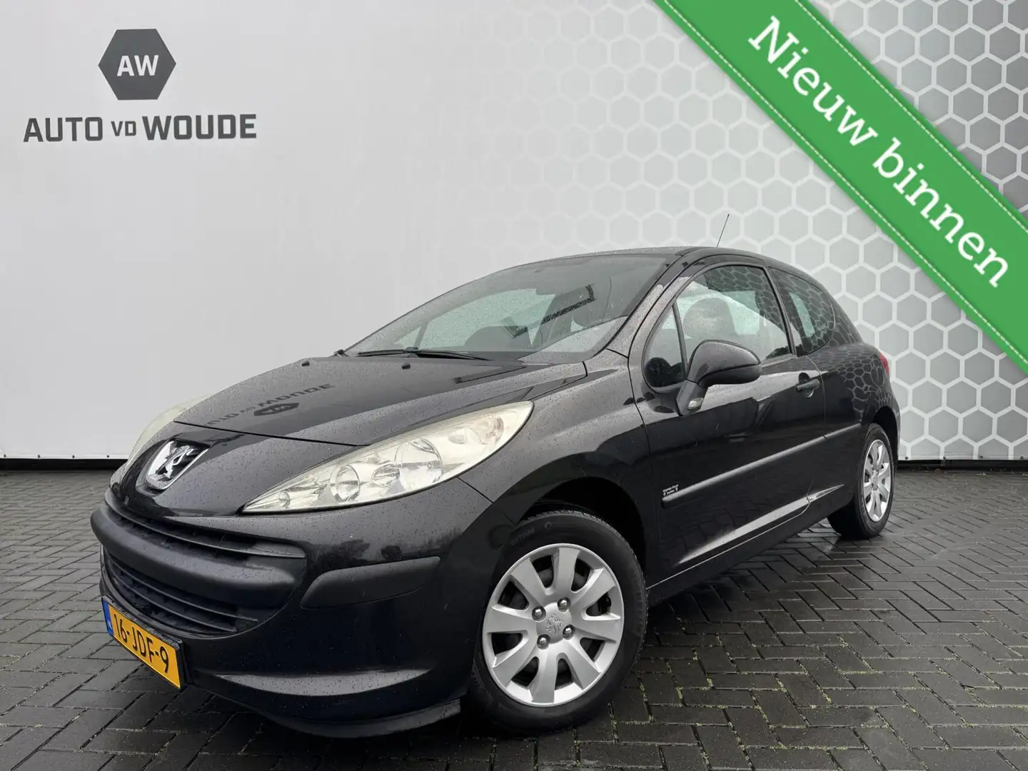 Peugeot 207 1.6 HDI Sublime Trekhaak Carplay Zwart - 1