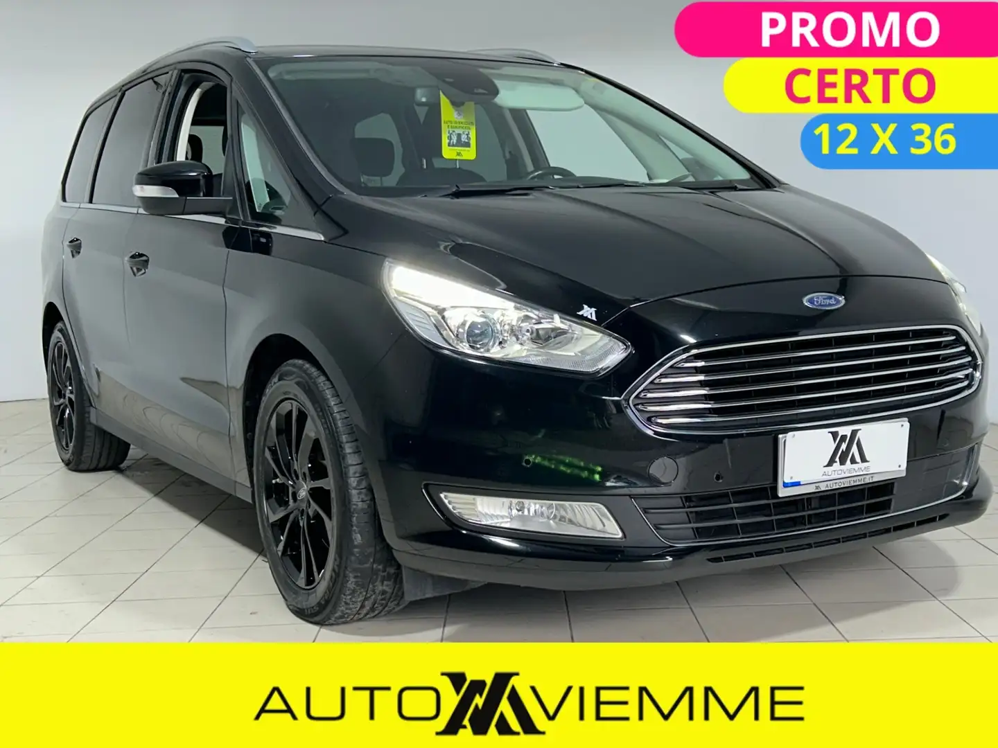 Ford Galaxy Titanium diesel 7 posti cambio automatico Nero - 1