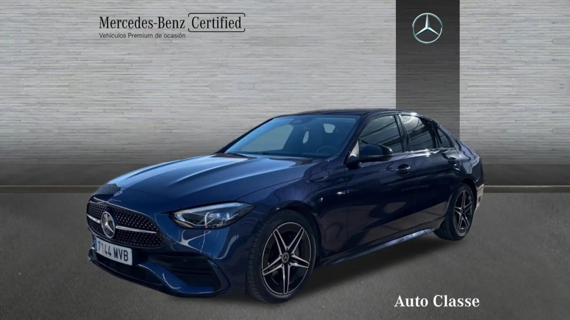 Mercedes-Benz C 200 D Azul - 1