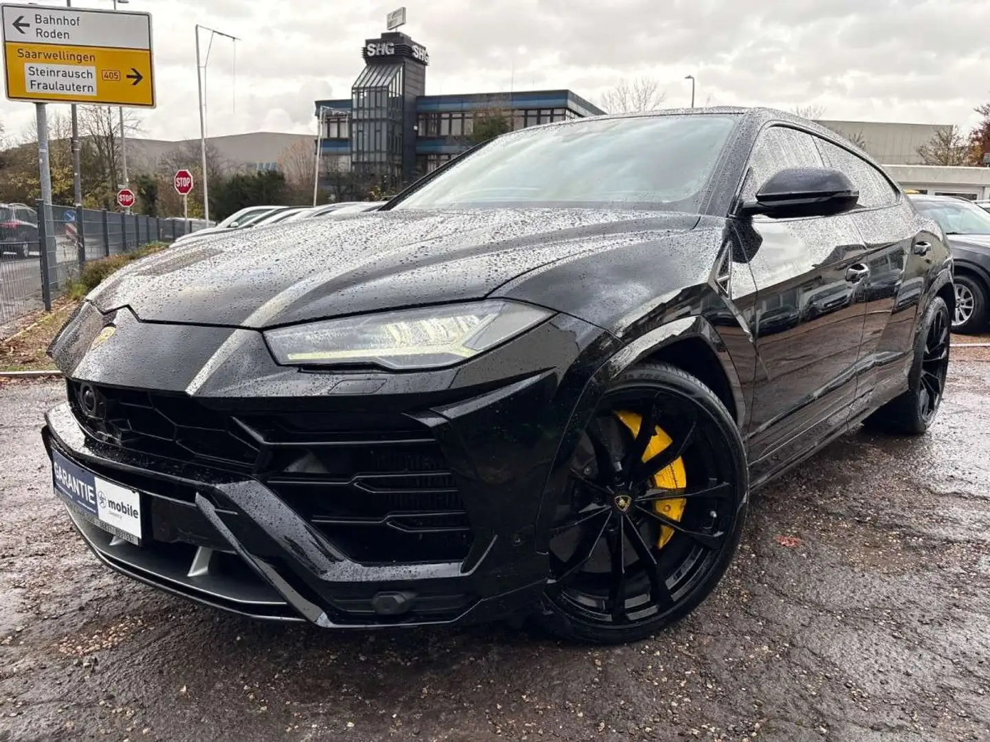 Lamborghini Urus 4.0 V8 Autom./23Zoll/HEADUP/KERAMIK/NACHTSI Fekete - 1