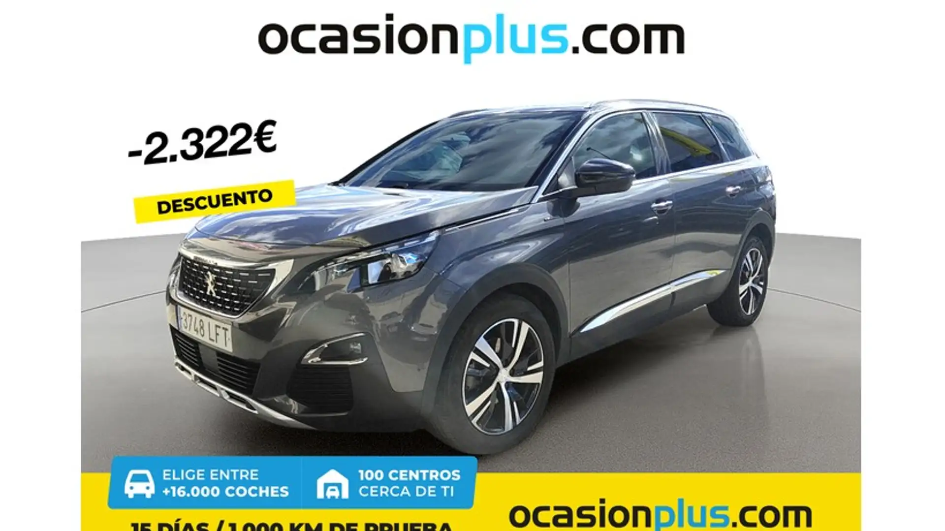 Peugeot 5008 1.6 THP Allure Aut. Grau - 1