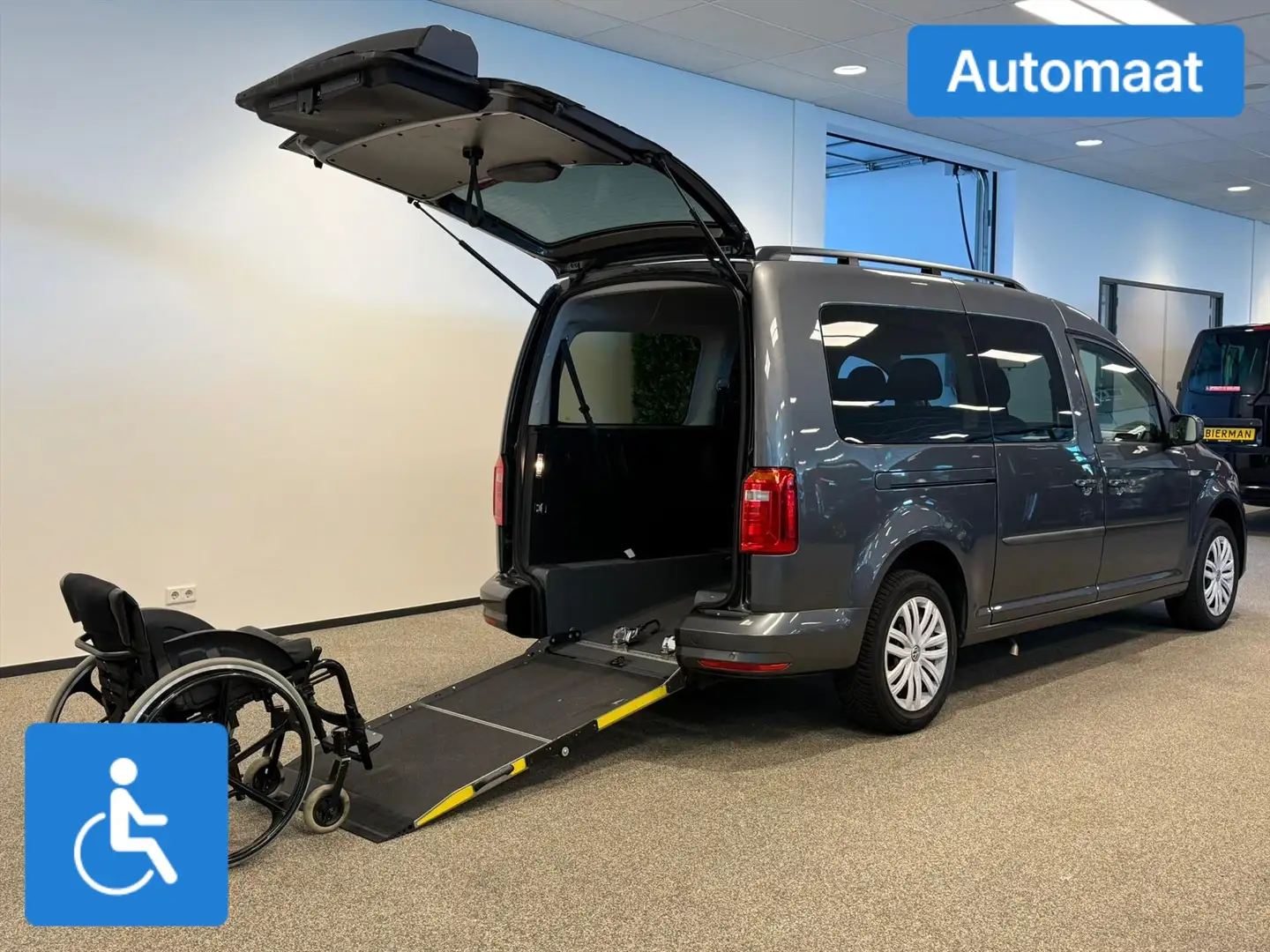Volkswagen Caddy Maxi Rolstoelauto Automaat 5+1 Gris - 2