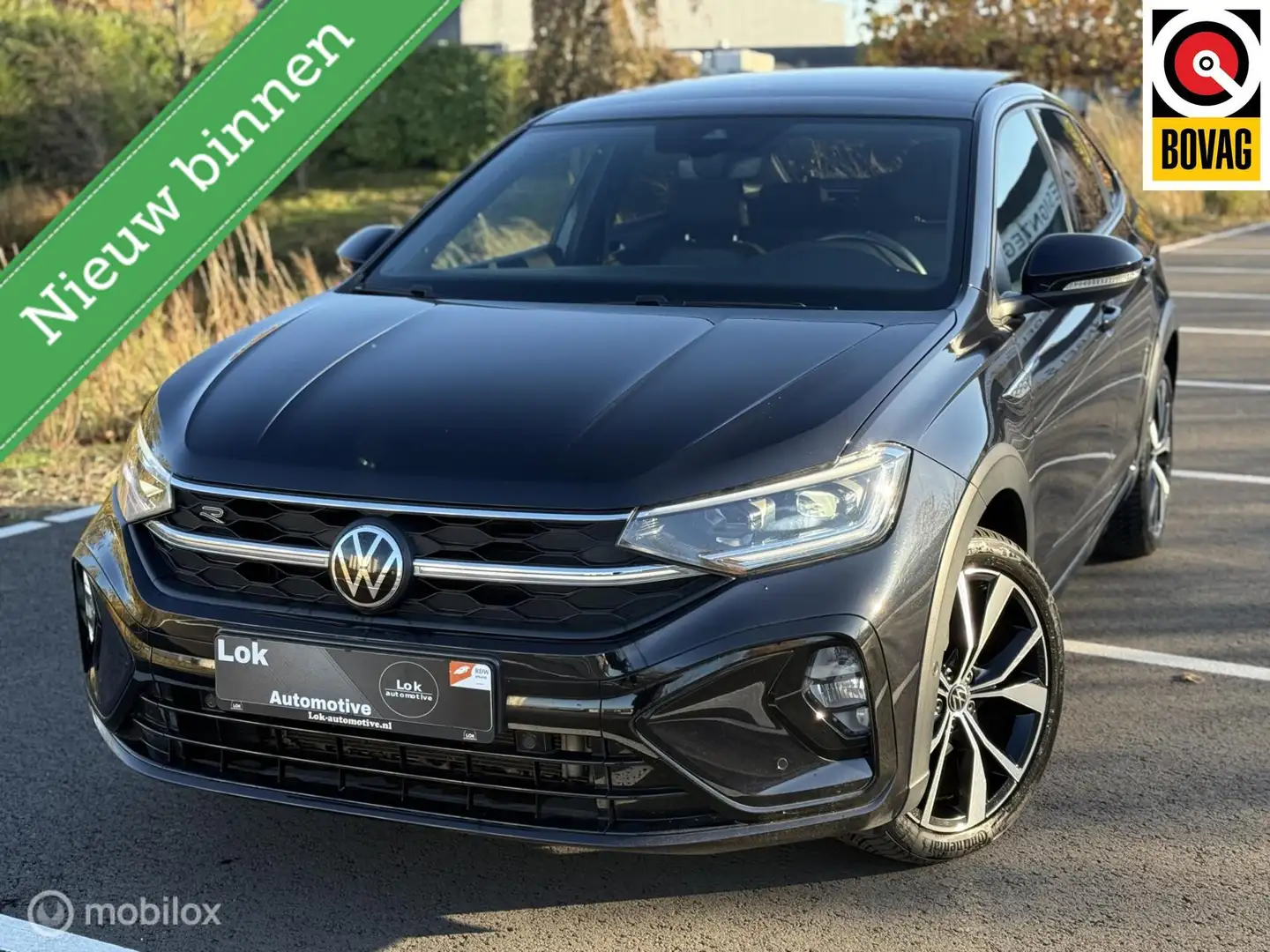 Volkswagen Taigo 1.5 TSI R-Line Business PANO|BEATS|IQLIGHT| Zwart - 1