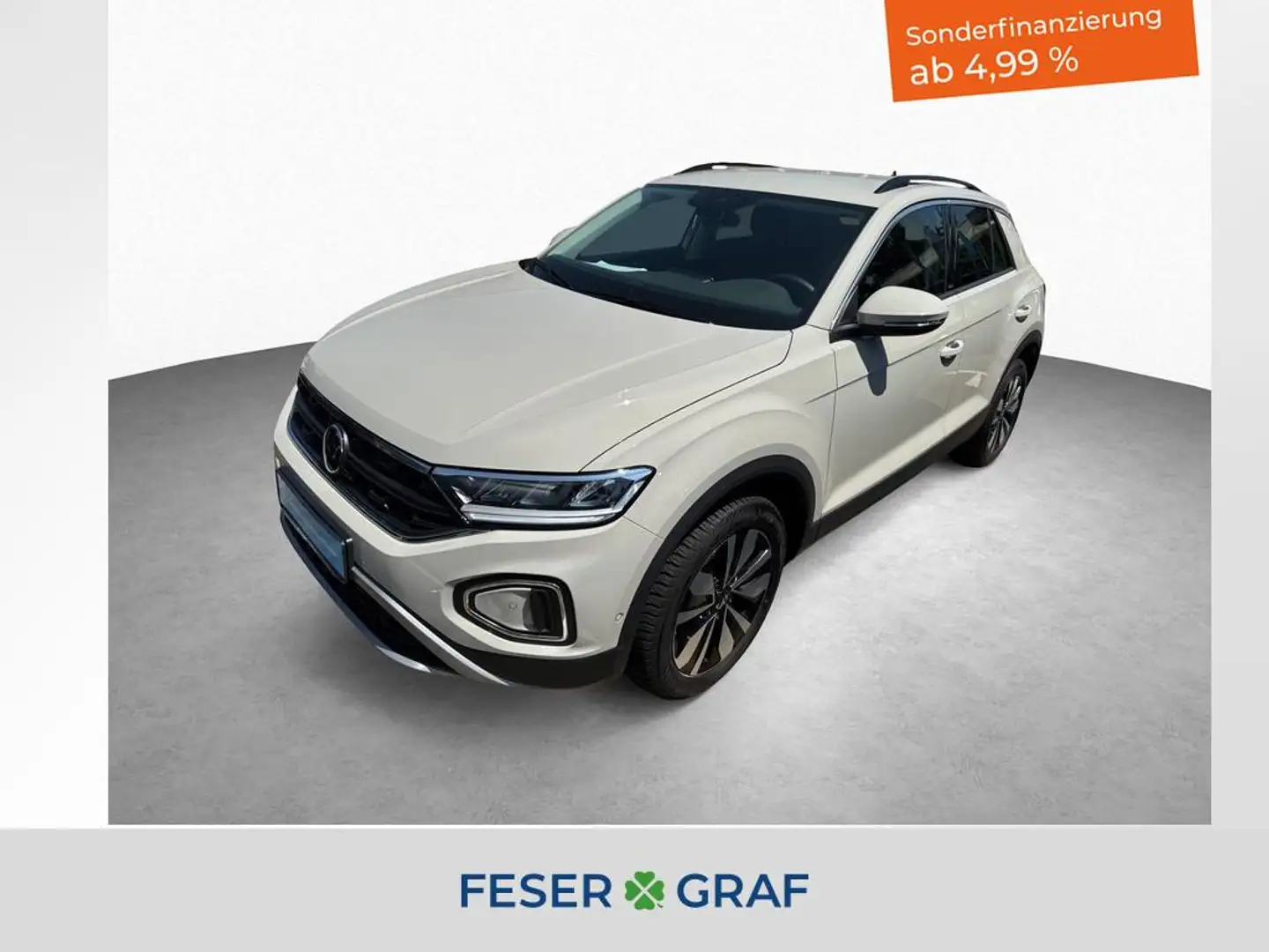 Volkswagen T-Roc Move 1.5l TSI 7-DSG KAMERA NAVI Grau - 1