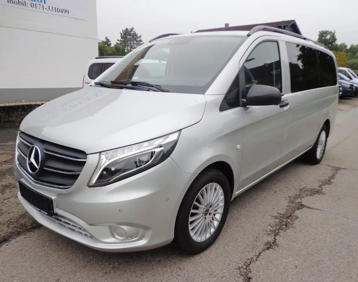 Mercedes-Benz Vito 116 lang Tourer Edition Liegepaket LED Sthz RFK 7S Argent - 2