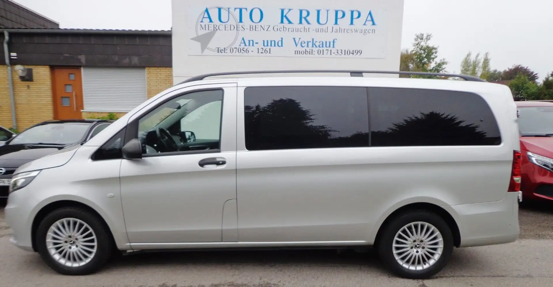 Mercedes-Benz Vito 116 lang Tourer Edition Liegepaket LED Sthz RFK 7S Argent - 1