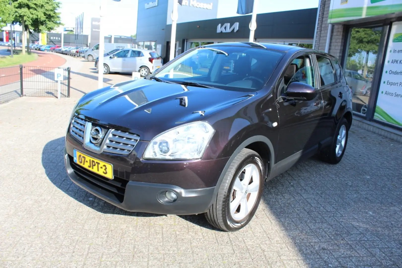 Nissan Qashqai 1.6 Acenta VERKOCHT Paars - 2