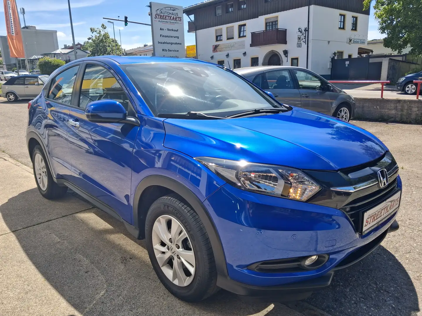 Honda HR-V Elegance Automatik Touch 8fach PDC Klima SH Modrá - 1