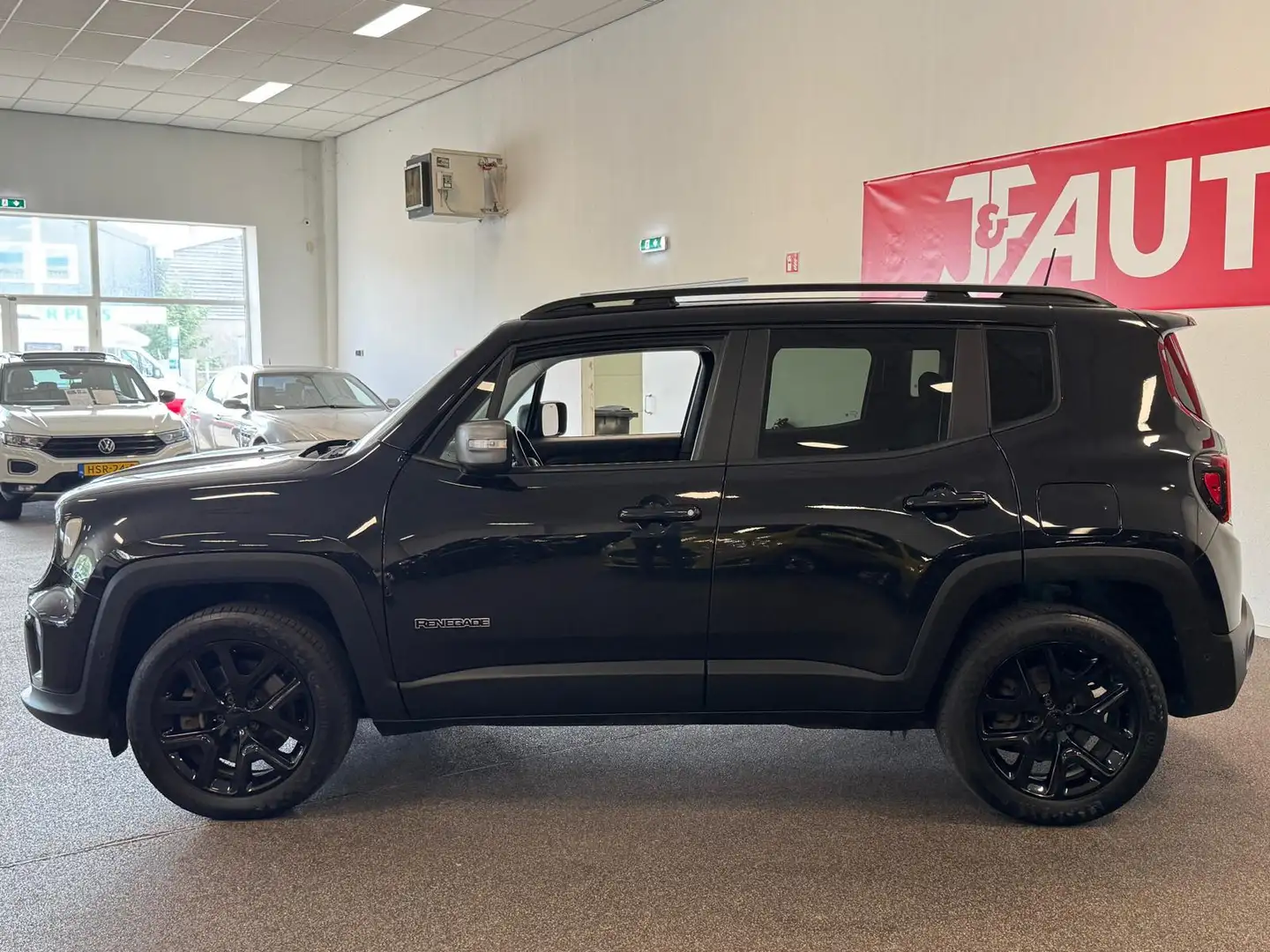Jeep Renegade 4xe 240 Plug-in Hybrid ECC AIRCO, CRUISE, CAR-PLAY Zwart - 2