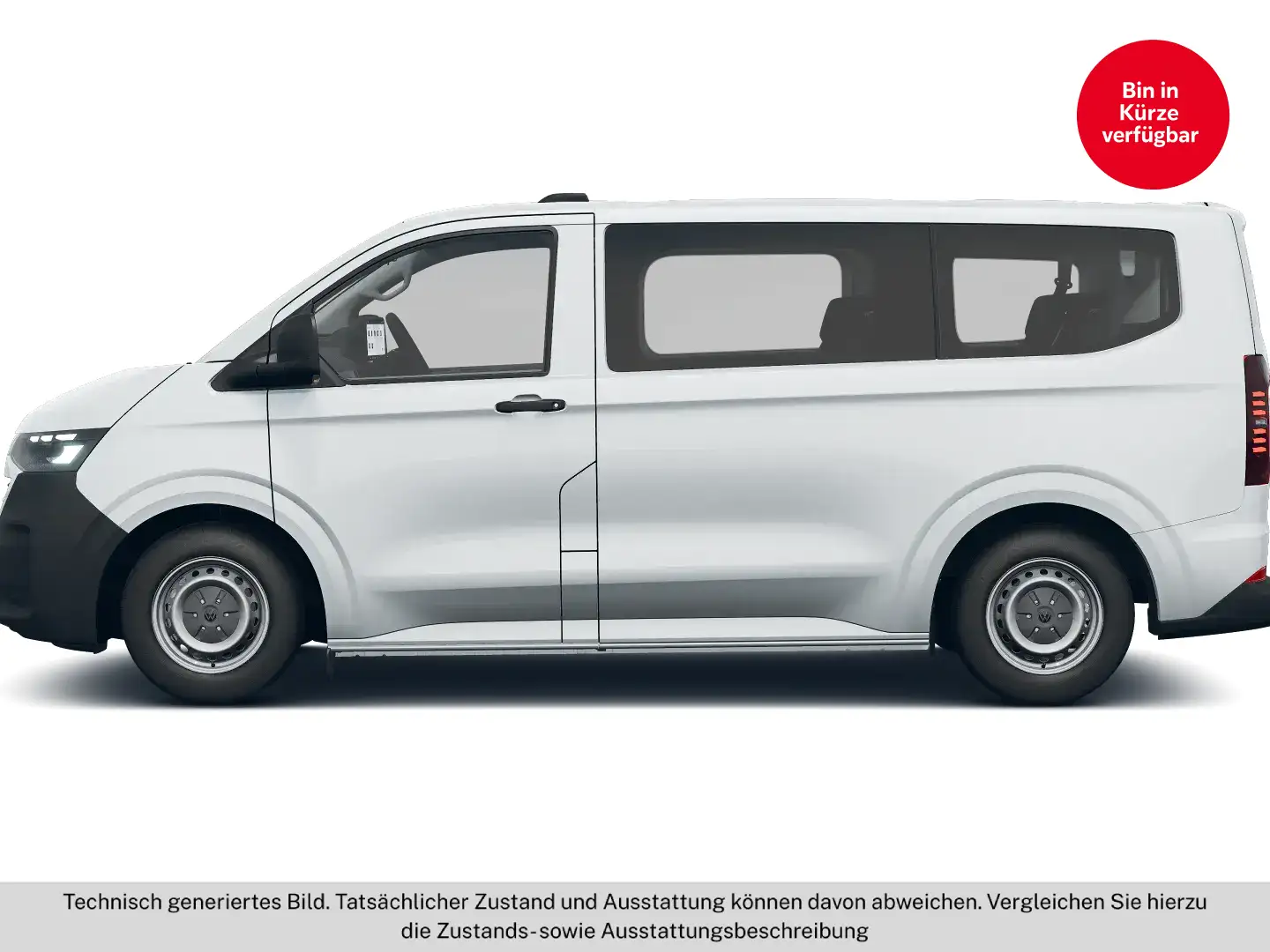 Volkswagen Transporter Kombi TDI Weiß - 2