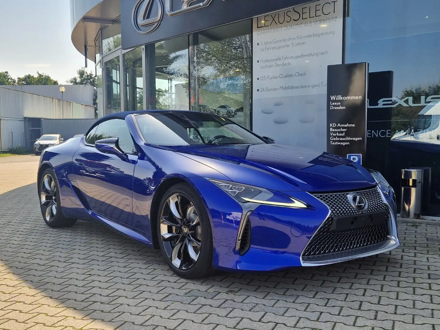 Lexus LC 500 V8 Cabriolet Performance-Paket Azul - 2